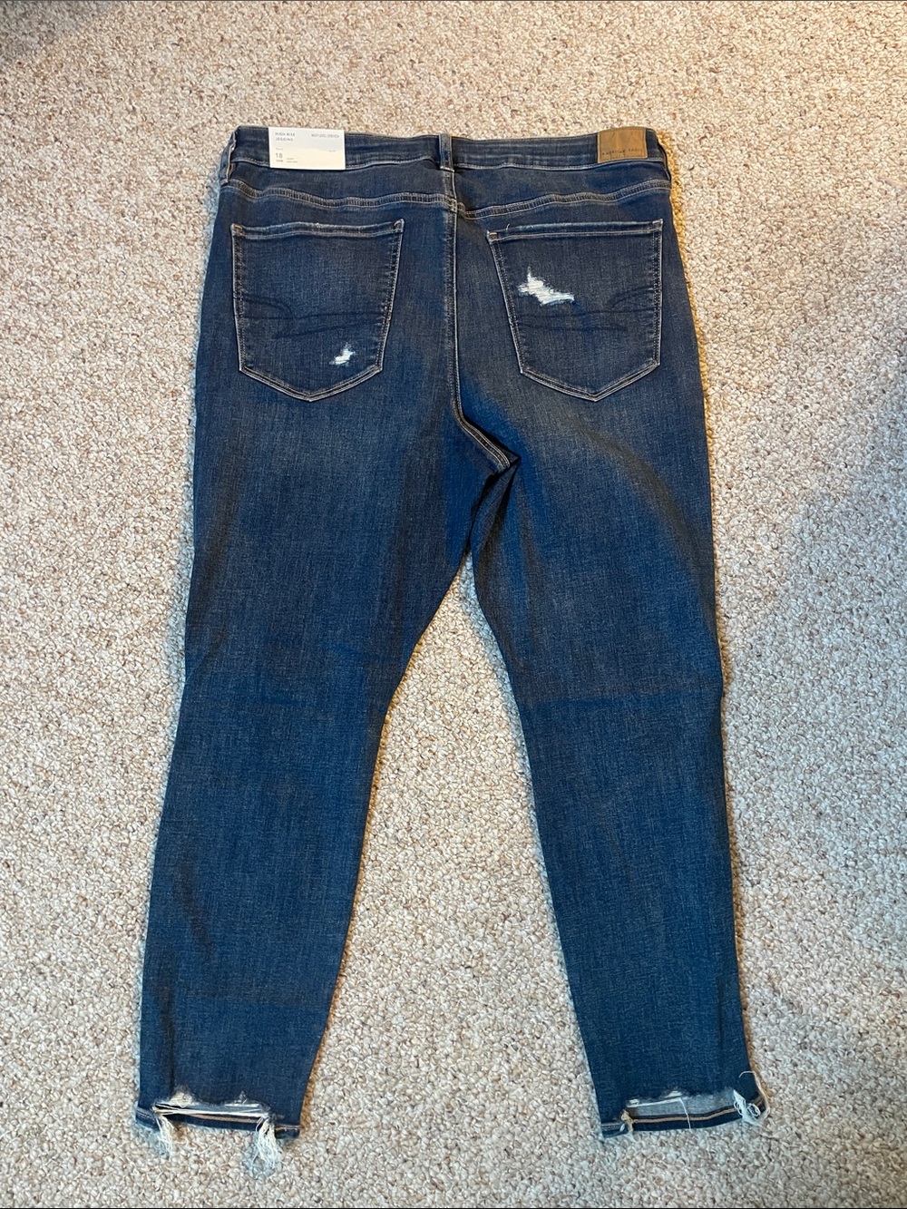 American Eagle Ripped High Rise Jegging - Picture 7 of 10